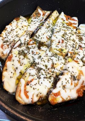 ナスの味噌チーズ焼き-レシピのメイン写真