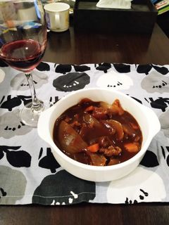 牛すじ肉でやわらかビーフシチュー☆圧力鍋-レシピのメイン写真