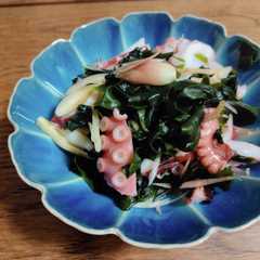 รูปของ サッパリ美味しい◎タコとミョウガの酢の物