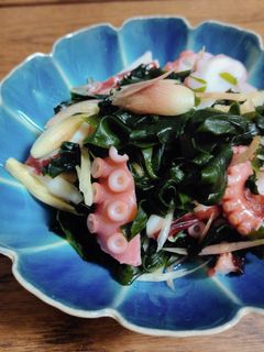 サッパリ美味しい◎タコとミョウガの酢の物-レシピのメイン写真