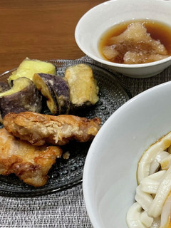 コーンスターチ大量消費!鶏とナスの唐揚げ-レシピのメイン写真