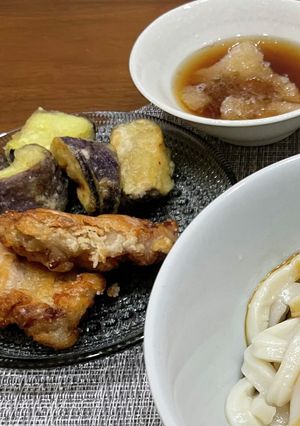 コーンスターチ大量消費！鶏とナスの唐揚げ-レシピのメイン写真