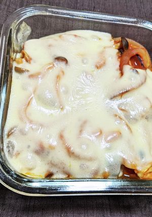 じゃがいもとしめじのトマトグラタン-レシピのメイン写真