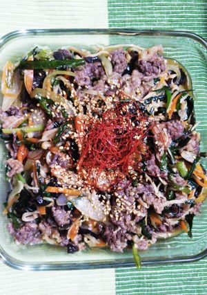 甘辛で美味しい！牛肉プルコギ-レシピのメイン写真