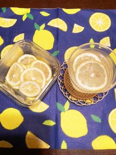 ハチミツレモン-レシピのメイン写真