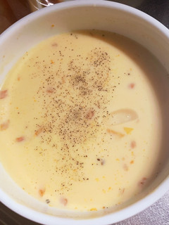 無印のミネストローネでミルクトマトスープ-レシピのメイン写真