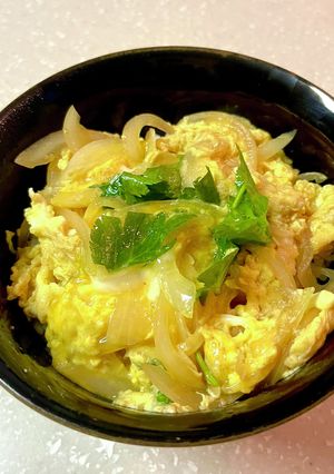 我が家の丼　揚げない　汁だくえび天丼-レシピのメイン写真