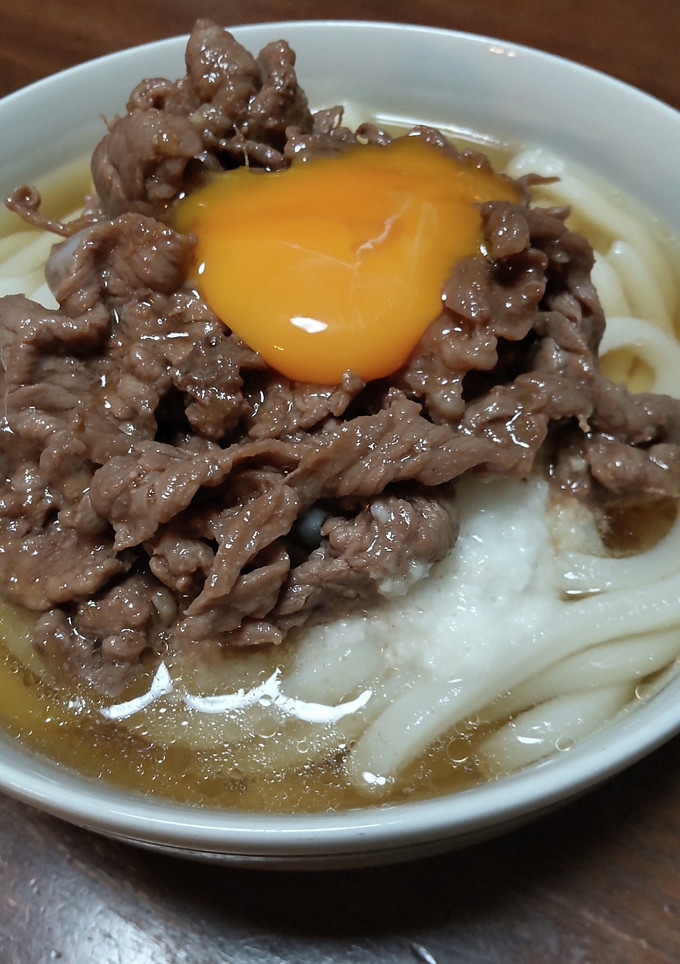 冷やしとろろ肉うどん-レシピのメイン写真