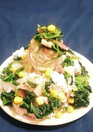 «バターポパイ“デカでかシュウマイ丼”»-レシピのメイン写真