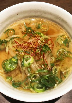 味噌ラーメン風【もやしスープ】-レシピのメイン写真