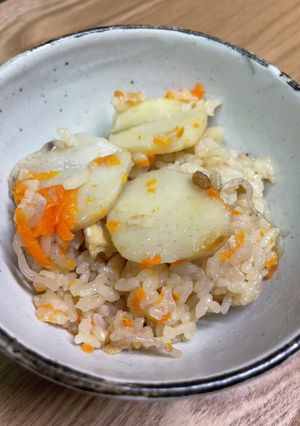 義母の故郷の里芋ご飯☆調味料は222☆-レシピのメイン写真