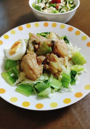 万願寺となすたっぷり！鶏肉のスイチリ焼き-レシピのメイン写真