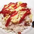 納豆オムライス