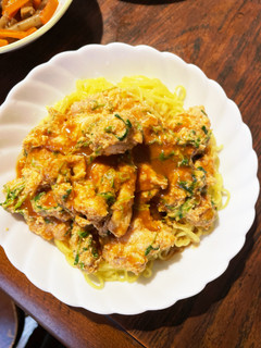 コチュマヨササミ乗っけ★坦々ざるラーメン-レシピのメイン写真