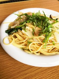 エリンギと玉ねぎの和風パスタ-レシピのメイン写真