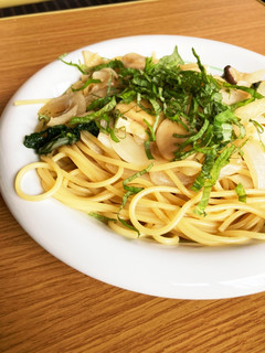 エリンギと玉ねぎの和風パスタ-レシピのメイン写真