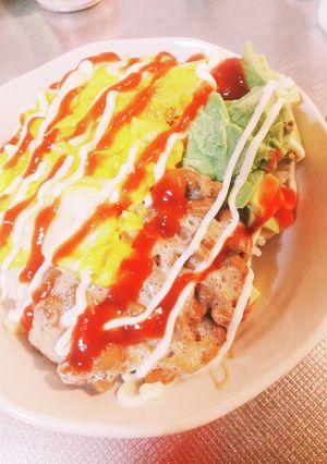 一人飯に♪納豆アボカド卵丼-レシピのメイン写真
