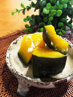 ホクホクかぼちゃの塩麹と甘酒の煮物-レシピのメイン写真