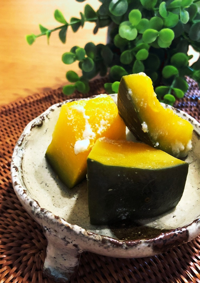 ホクホクかぼちゃの塩麹と甘酒の煮物-レシピのメイン写真