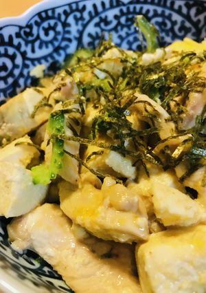 鶏肉＆豆腐●白味噌ゴーヤーチャンプルー-レシピのメイン写真