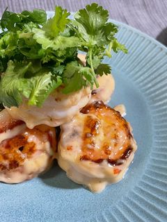 エビチリマヨ♡パクチー乗せ-レシピのメイン写真