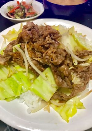 スタミナ丼(牛)-レシピのメイン写真