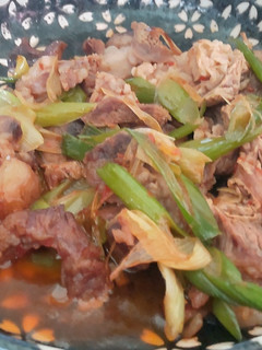 簡単中華・牛すじ肉の四川風炒め-レシピのメイン写真