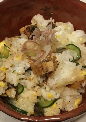 鰻ざく丼-レシピのメイン写真