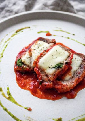 簡単イタリアン！豚ヒレ肉のピザ職人風-レシピのメイン写真