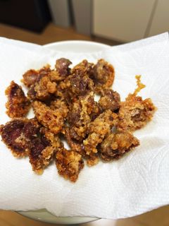 下処理は嘘つかない!!柔らか砂肝の唐揚げ-レシピのメイン写真