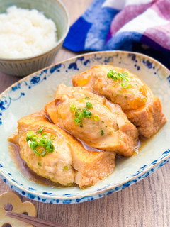 コスパ最高♩厚揚げの肉詰め-レシピのメイン写真