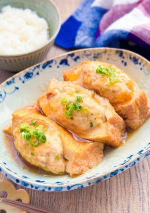 コスパ最高♩厚揚げの肉詰め-レシピのメイン写真