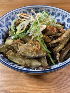 茄子の鶏そぼろ炒め-レシピのメイン写真