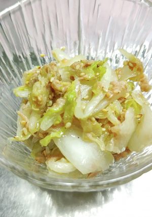 簡単♪白菜とシーチキンのサラダ-レシピのメイン写真