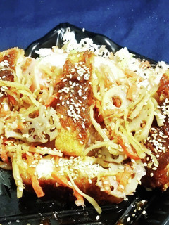 “我が家の丼”トンカツ味噌味&きんぴら-レシピのメイン写真