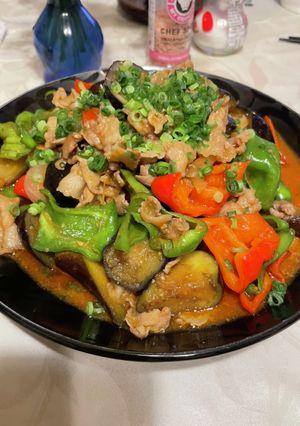 夏野菜と豚バラのピリ辛味噌ダレ炒め-レシピのメイン写真