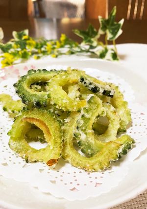 ゴーヤの唐揚げ♡美味しいよ-レシピのメイン写真