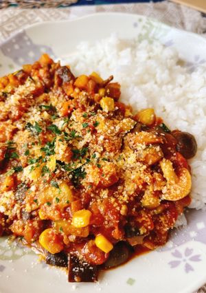 トマトキーマカレー(夏におすすめ)-レシピのメイン写真