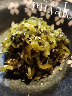 常備菜☆高菜のごま油炒め☆-レシピのメイン写真