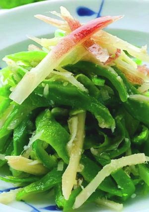 おばんざい！インゲンと茗荷の塩麹和え♡-レシピのメイン写真