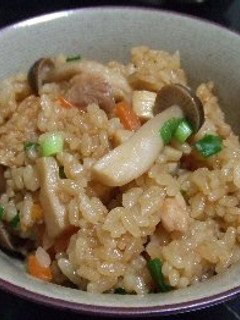 味噌味ご飯(炊き込みご飯)-レシピのメイン写真