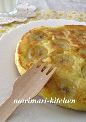 キャラメルバナナホットケーキ❤-レシピのメイン写真