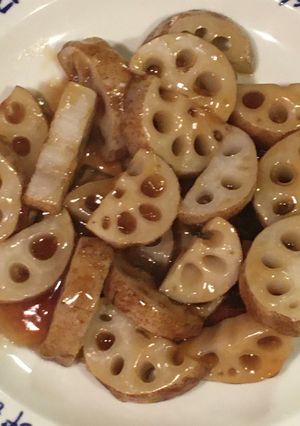 甘辛蓮根-レシピのメイン写真