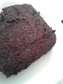 電子レンジ2分!簡単チョコケーキ-レシピのメイン写真