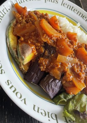 1杯2g↓ 超減塩　夏野菜ゴロゴロカレー-レシピのメイン写真