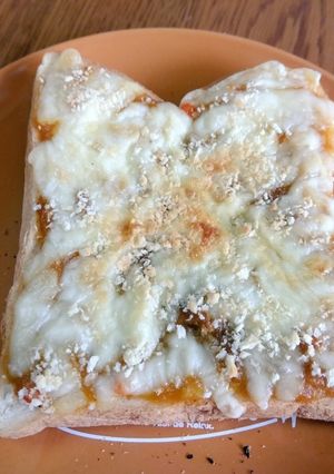 チーズカレートースト-レシピのメイン写真