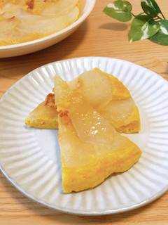 フライパンで☆梨とにんじんのタルトタタン-レシピのメイン写真