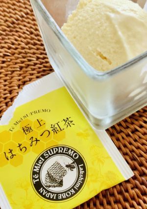 蜂蜜紅茶のアイスクリーム♪-レシピのメイン写真