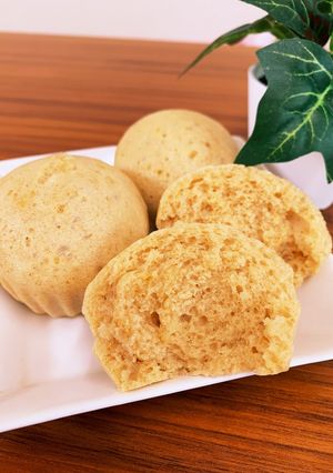 チーズ蒸しパン(ふわふわ)幼児にも-レシピのメイン写真