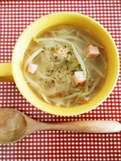 もやしは便利 もやしコンソメスープ-レシピのメイン写真